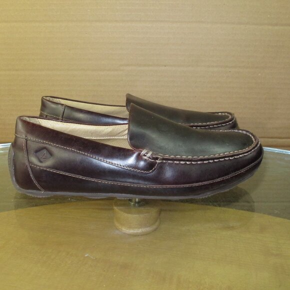 Sperry Topsider Men\'s Leather Moccasin Loafers Brown Size 8 M main image 6